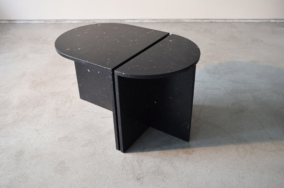 - SALE - FIFTY "Oblong Tall" / marble nero marquina
