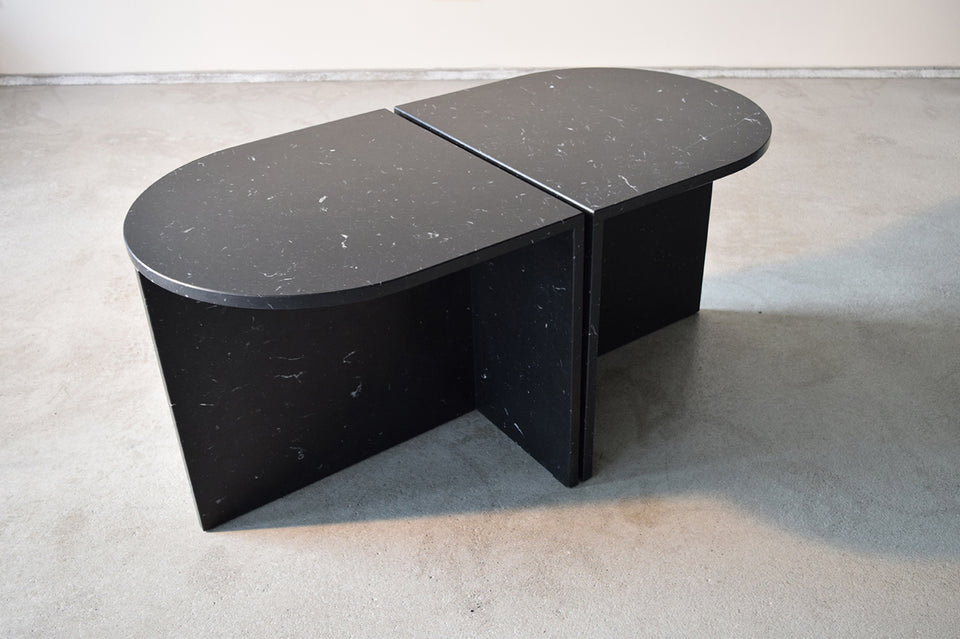 - SALE - FIFTY "Oblong Tall" / marble nero marquina