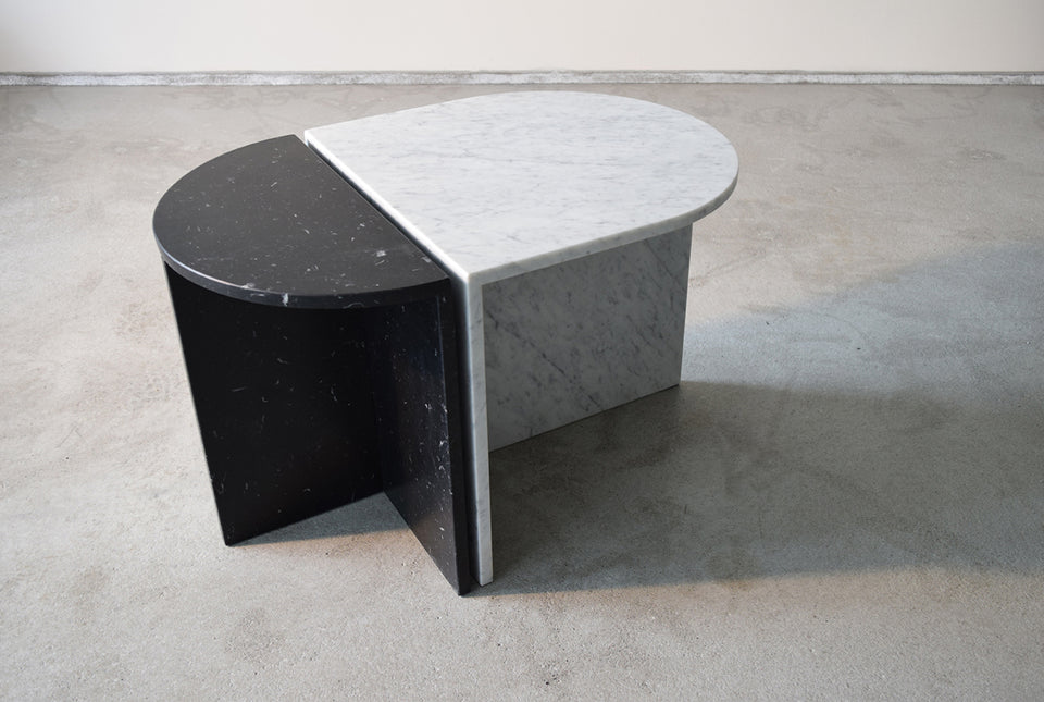 - SALE - FIFTY "Oblong Tall" / marble nero marquina